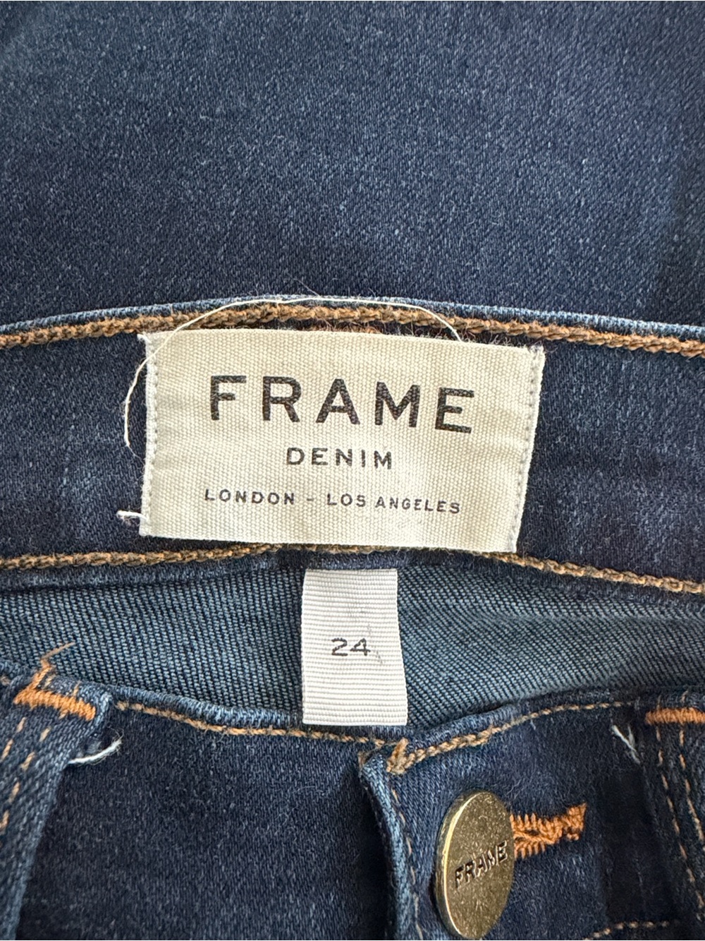 FRAME Jeans | Le Skinny de Jeanne - Longstreet (Raw Hem finish) - Picture 5 of 6
